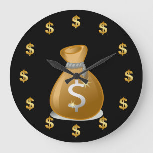 Financial advisor large clock