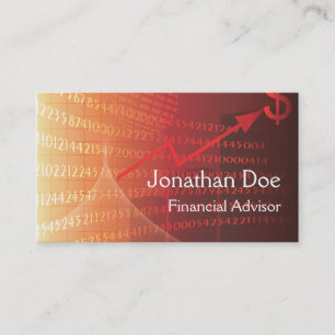 Financial Advisor Personal Card