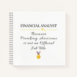 Financial Analyst Retirement Notebook