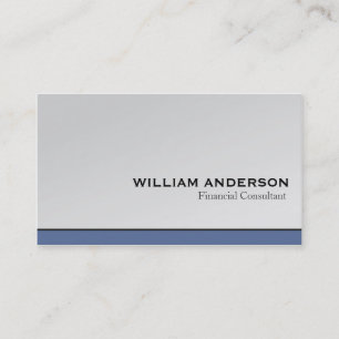 Financial Consultant - Business Cards