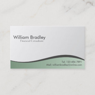 Financial Consultant - Business Cards