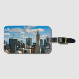 Financial District Skyline of San Francisco Luggage Tag