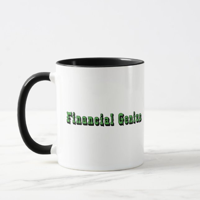Financial Genius Mug (Left)