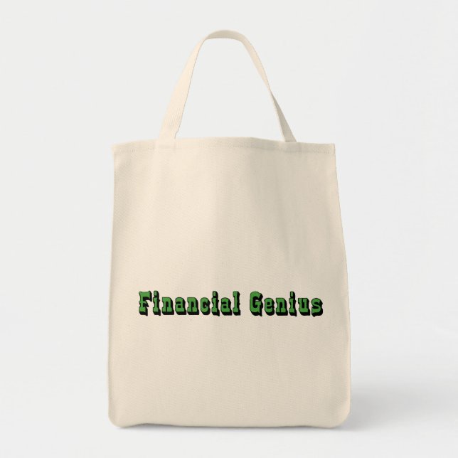 Financial Genius Tote Bag (Front)