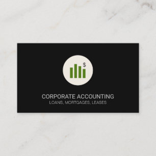 Financial Graph Business Card