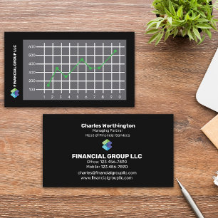 Financial Group Company Business Card