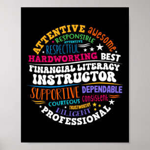 Financial Literacy Instructor Appreciation Week Sq Poster