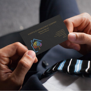 Financial Management Company Business Card
