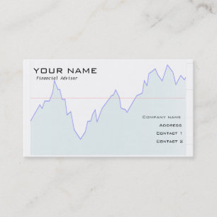 Financial market Business Card