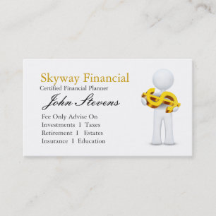 Financial Planner Business Card