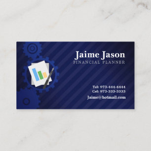 Financial Planner Business Cards