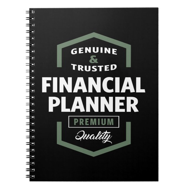 Financial Planner | Gift Ideas Notebook (Front)