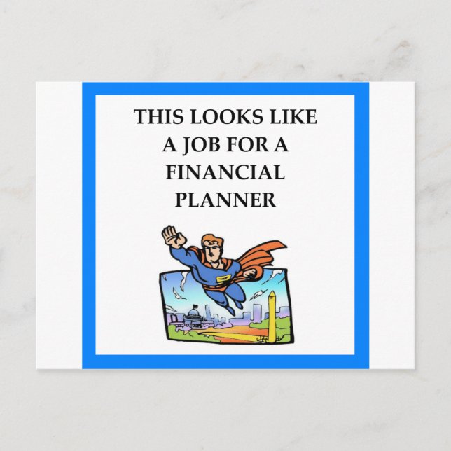 FINANCIAL PLANNER POSTCARD (Front)
