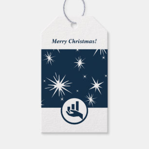 Financial Planner Promotional Merry Christmas Gift Tags
