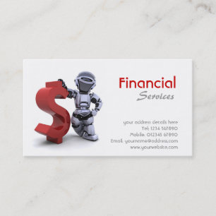 Financial Services Business Card