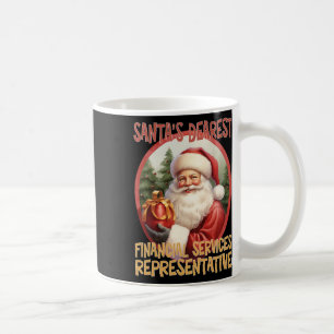 Financial Services Representative Christmas Holida Coffee Mug