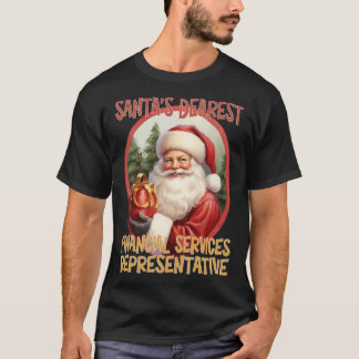 Financial Services Representative Christmas Holida T-Shirt
