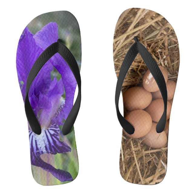 Finca Garden FlipFlops Lilly & Eggs  (Footbed)