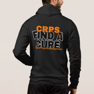 FIND A CURE/BOLD...CRPS HOODIE