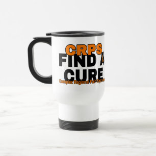 FIND A CURE/BOLD...CRPS TRAVEL MUG