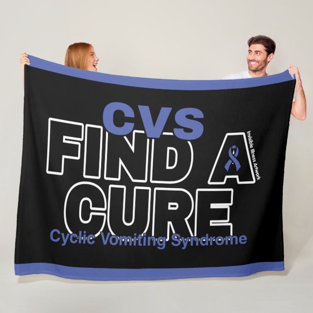 FIND A CURE/BOLD...CVS FLEECE BLANKET (In Situ)
