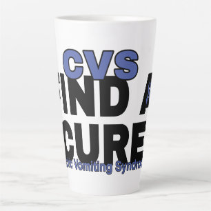 FIND A CURE/BOLD...CVS LATTE MUG