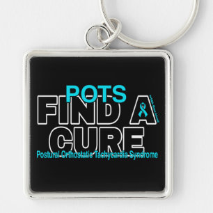 FIND A CURE/BOLD...POTS KEY RING
