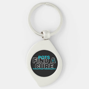 FIND A CURE/BOLD...POTS KEY RING