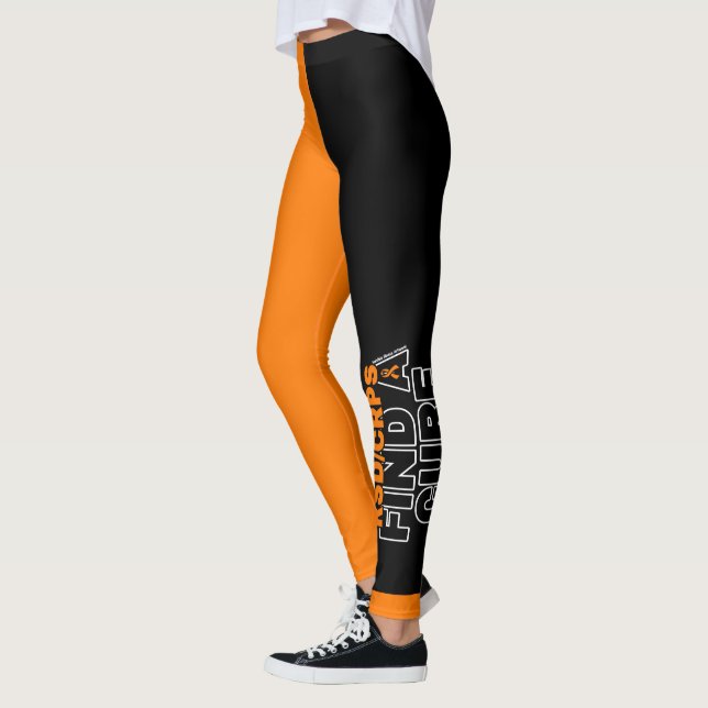FIND A CURE/BOLD...RSD/CRPS LEGGINGS (Left)