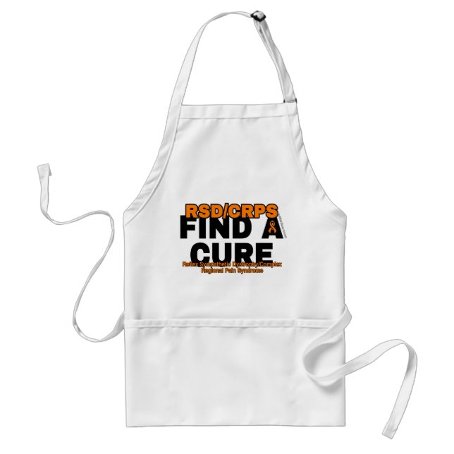 FIND A CURE/BOLD...RSD/CRPS STANDARD APRON (Front)