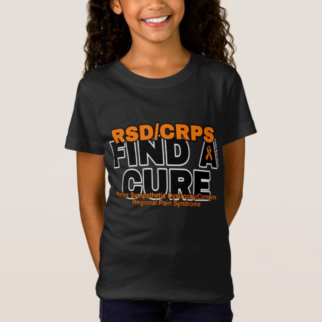 FIND A CURE/BOLD...RSD/CRPS T-Shirt (Front)