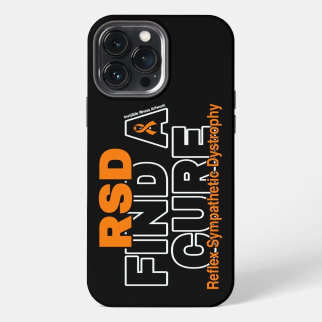 FIND A CURE/BOLD...RSD iPhone CASE (Back)