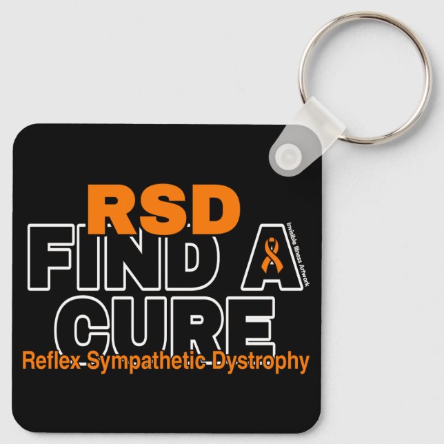FIND A CURE/BOLD...RSD KEY RING (Back)