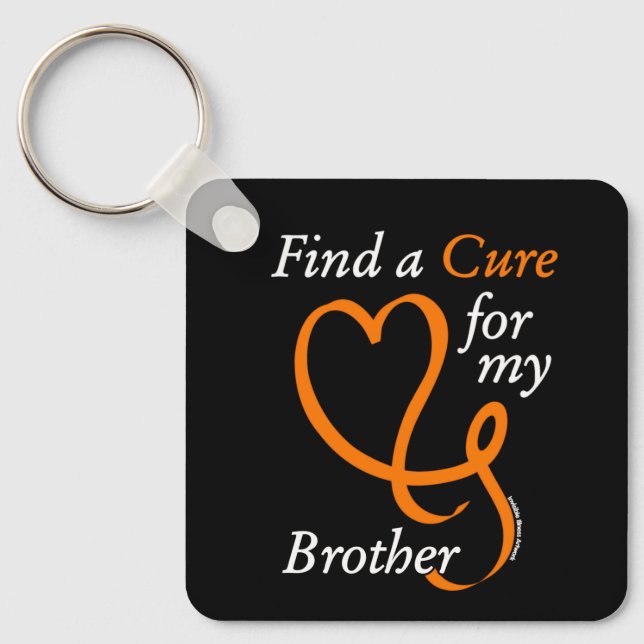 Find a Cure/Heart/Brother...RSD/CRPS Key Ring (Front)