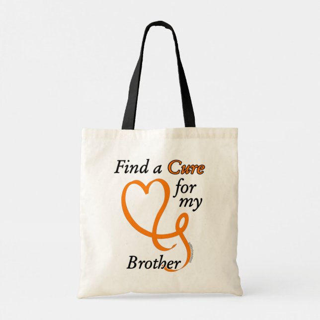Find a Cure/Heart/Brother...RSD/CRPS Tote Bag (Back)