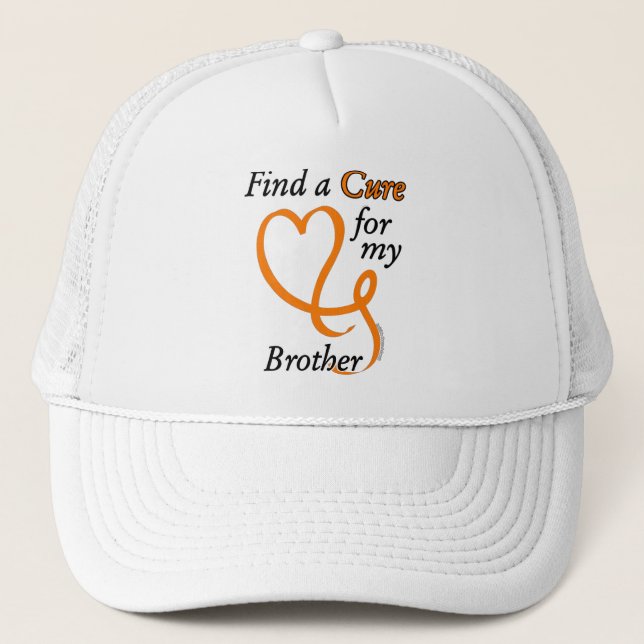 Find a Cure/Heart/Brother...RSD/CRPS Trucker Hat (Front)