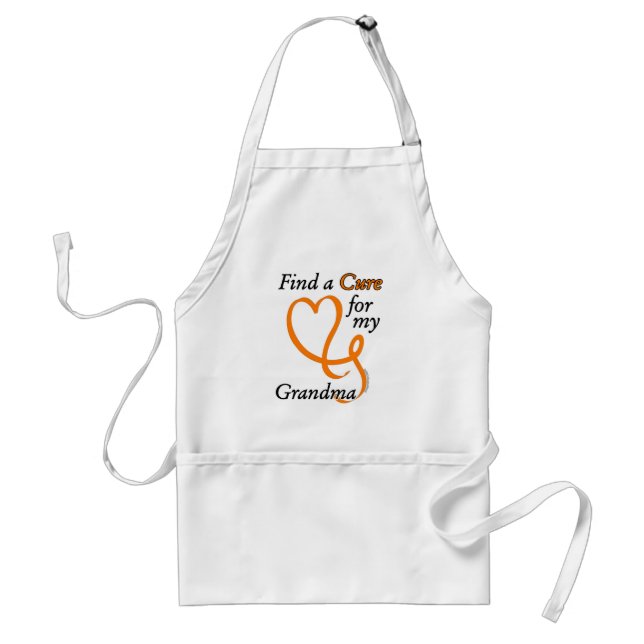 Find a Cure/Heart/Grandma...RSD/CRPS Standard Apron (Front)
