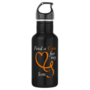 Find a Cure/Heart/Son...RSD/CRPS 532 Ml Water Bottle