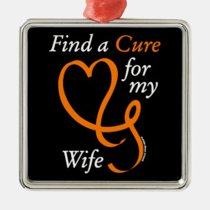 Find a Cure/Heart/Wife...RSD/CRPS Metal Tree Decoration