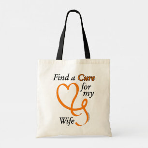 Find a Cure/Heart/Wife...RSD/CRPS Tote Bag