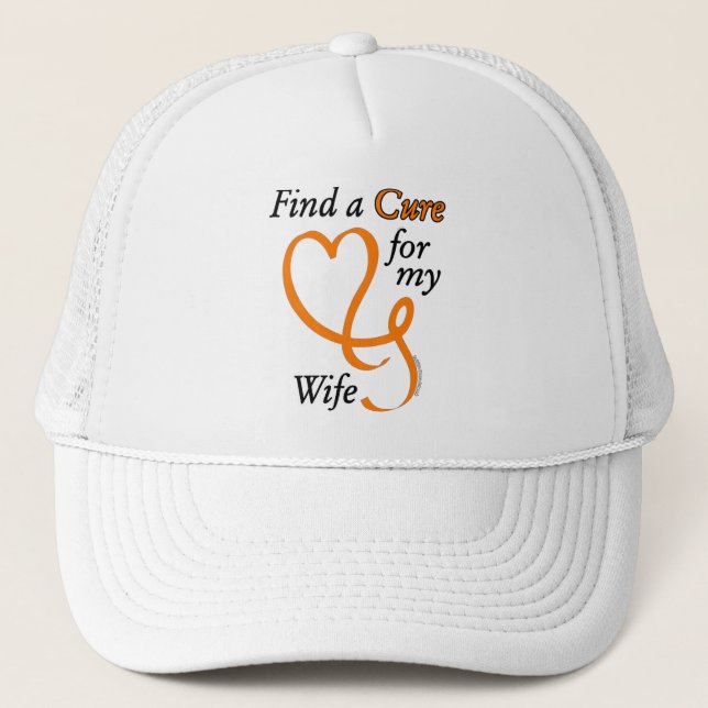 Find a Cure/Heart/Wife...RSD/CRPS Trucker Hat (Front)