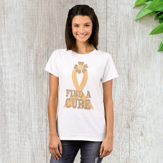 Find A Cure Womens T-Shirt (Creator Uploaded)