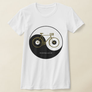 find Balance / yin-yang Bike T-Shirt