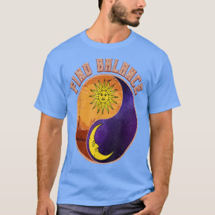 Find Balance Yin Yang Tee Positive Vibes Yoga Moti
