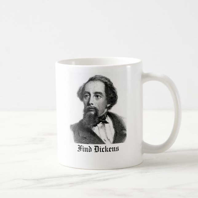 Find Charles Dickens Coffee Mug (Right)