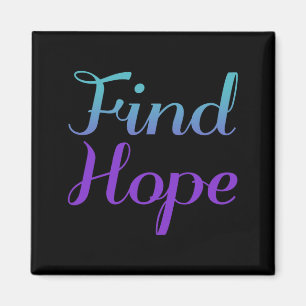 Find Hope Prevention Design Magnet