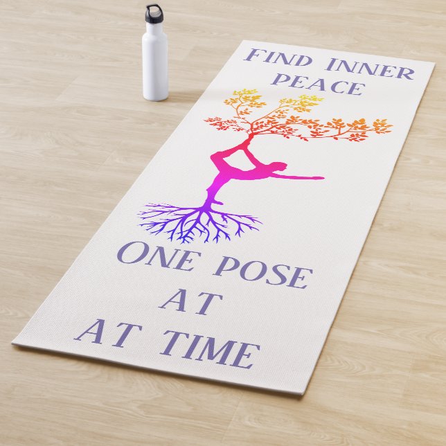 Find Inner Peace Yoga Mat (In Situ)