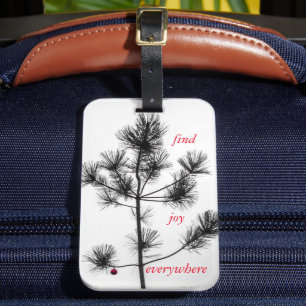 Find Joy Everywhere Travel  Luggage Tag