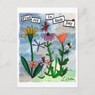 Find Joy in the Day Art Card
