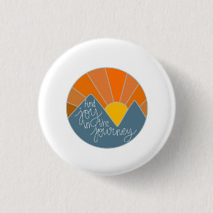 Find Joy in the Journey 3 Cm Round Badge